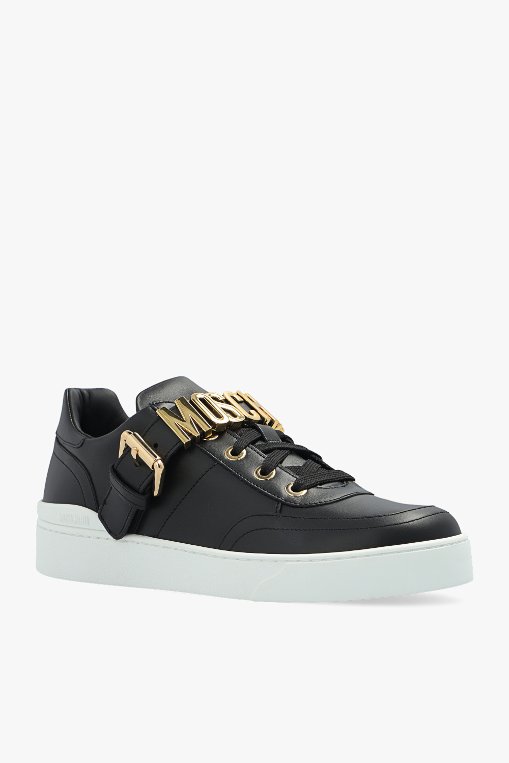 Lace-Up Platform Creeper shoes High - Sneakers with logo